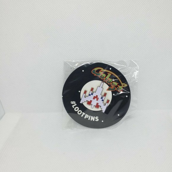Loot Crate Galaga Video Game Enamel Pin New Rare - Picture 5 of 5